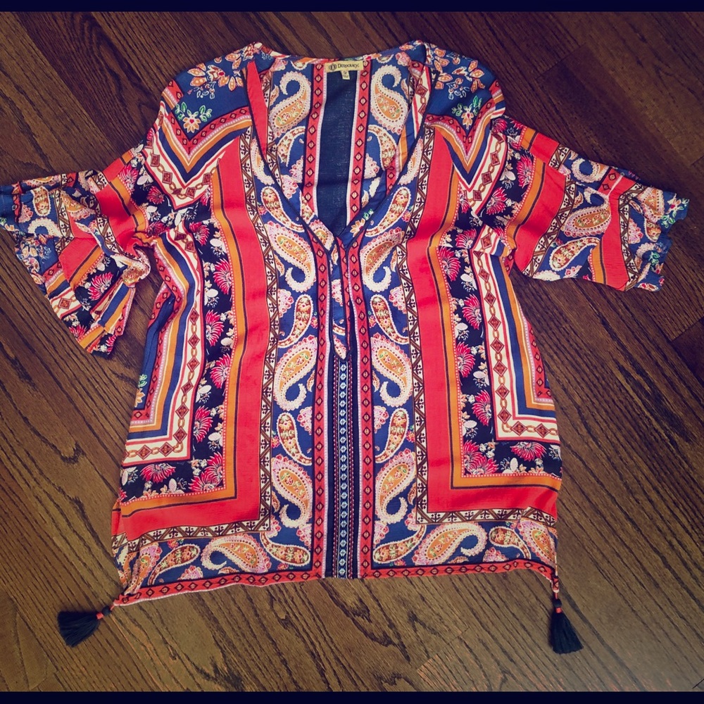 Funky boho top